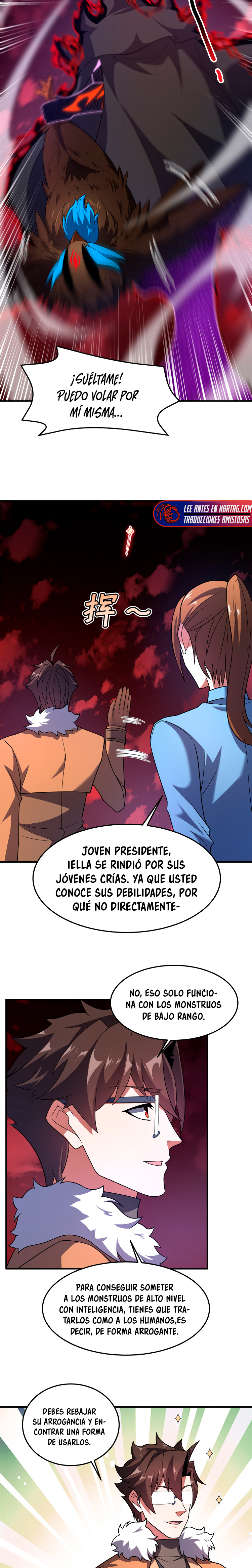 Entrenador de monstruos capítulo 221 página 9
