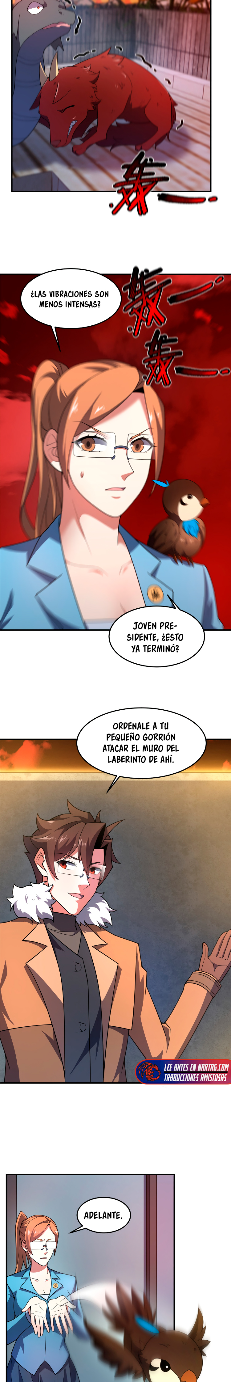 Entrenador de monstruos capítulo 222 página 10