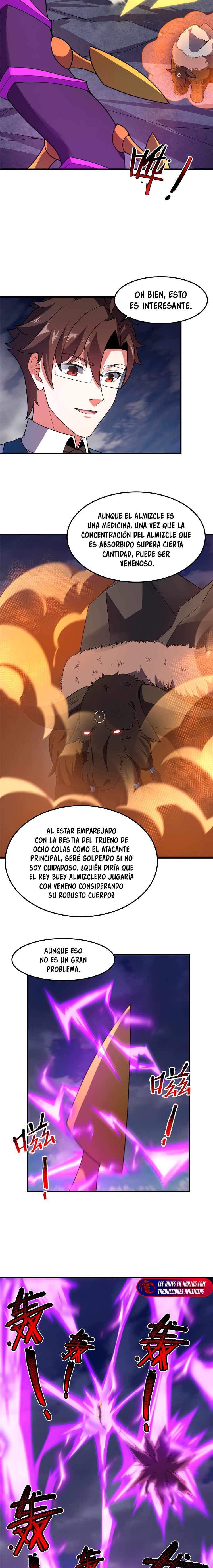 Entrenador de monstruos capítulo 250 página 10