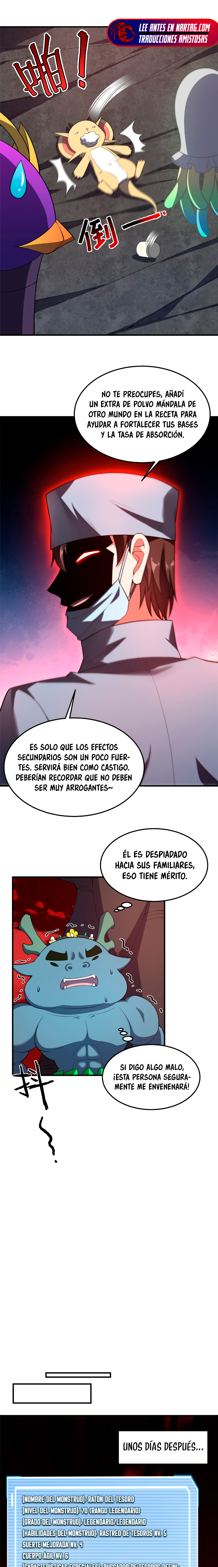 Entrenador de monstruos capítulo 255 página 9