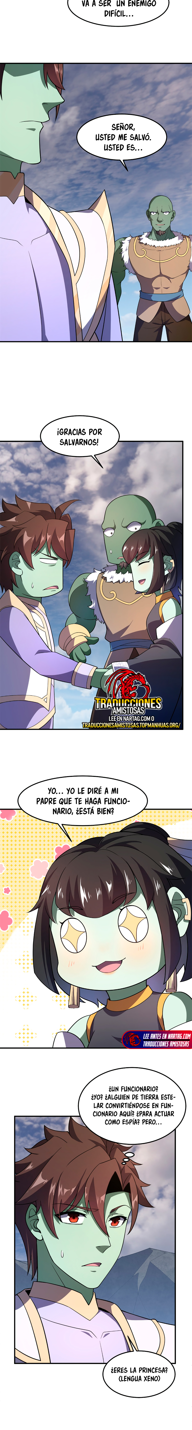 Entrenador de monstruos capítulo 262 página 8