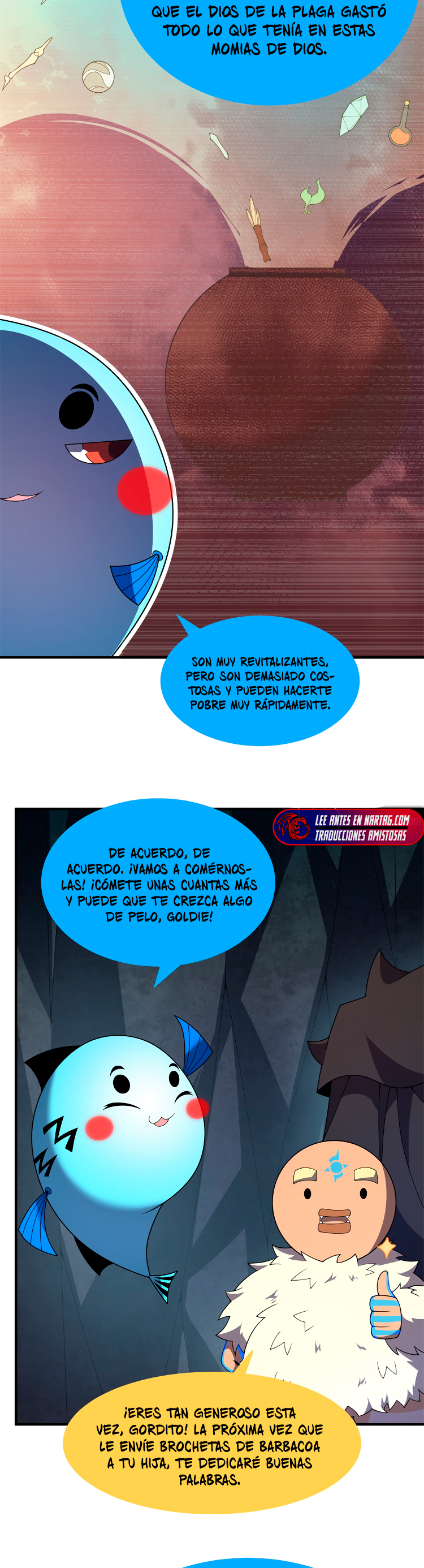 Entrenador de monstruos capítulo 267 página 18