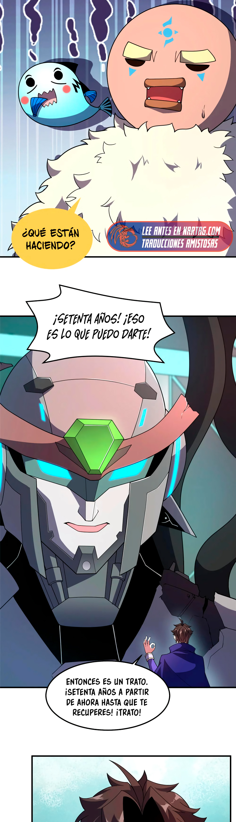 Entrenador de monstruos capítulo 294 página 8