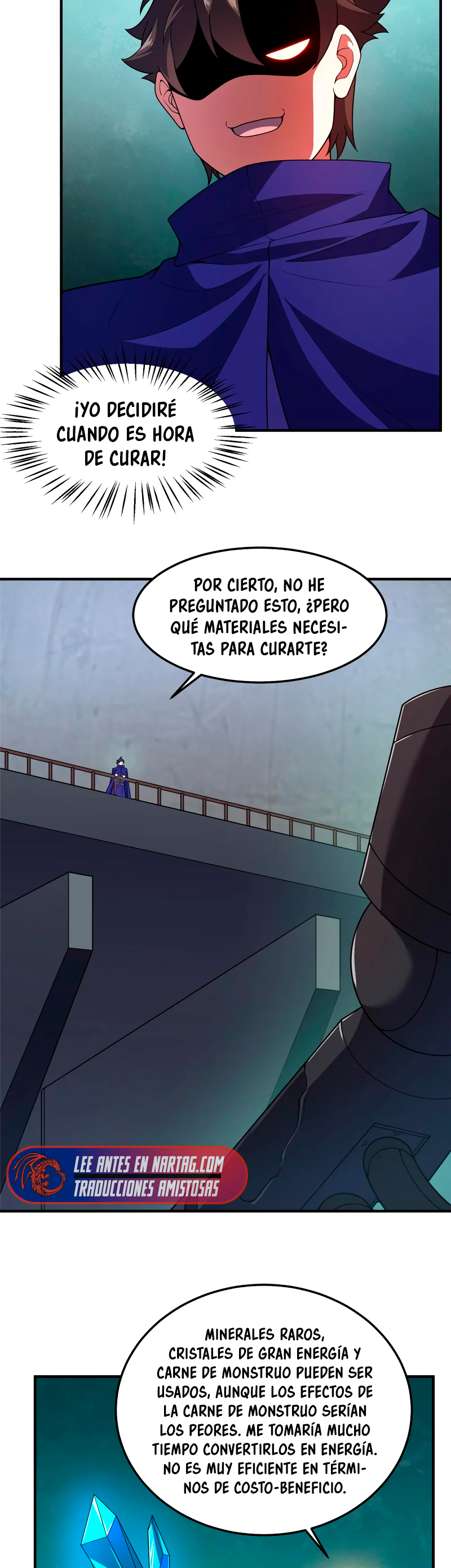 Entrenador de monstruos capítulo 294 página 9