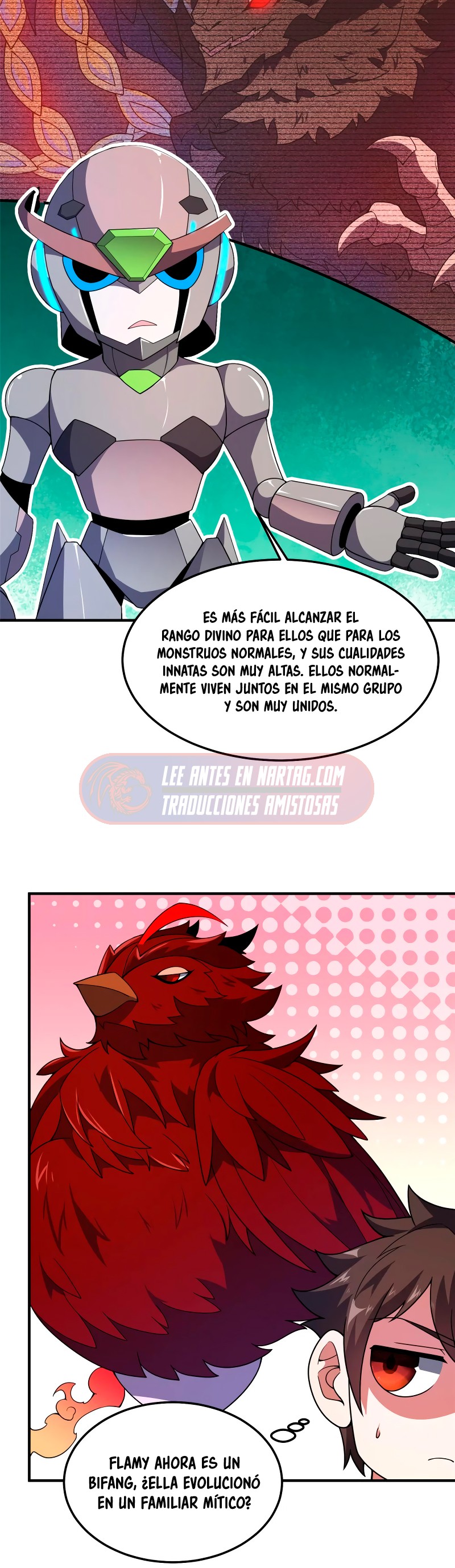 Entrenador de monstruos capítulo 296 página 21
