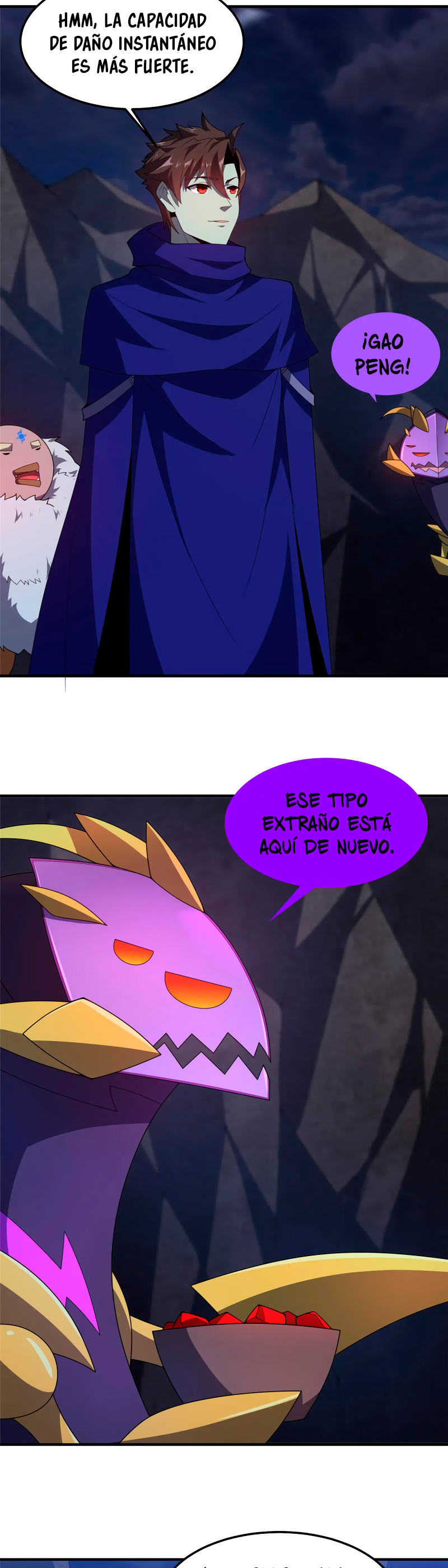 Entrenador de monstruos capítulo 313 página 18