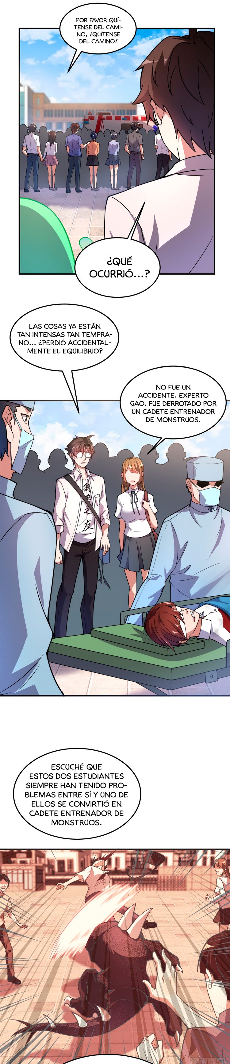 Entrenador de monstruos capítulo 52 página 17