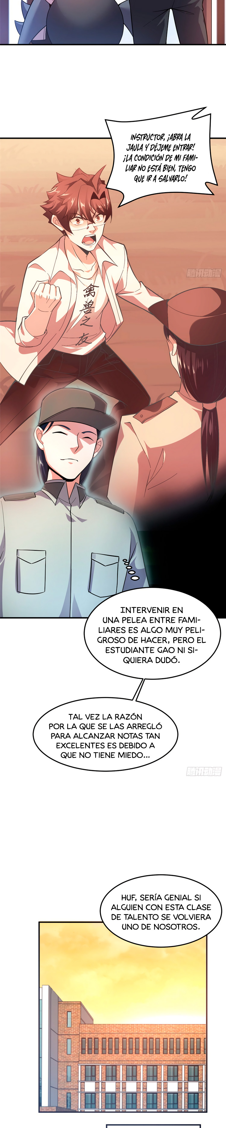 Entrenador de monstruos capítulo 54 página 12