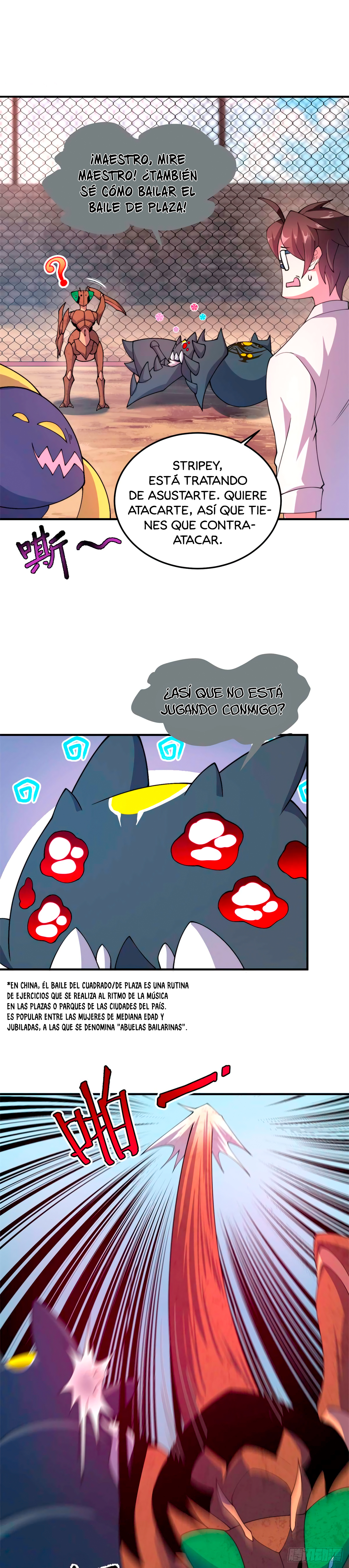 Entrenador de monstruos capítulo 63 página 13
