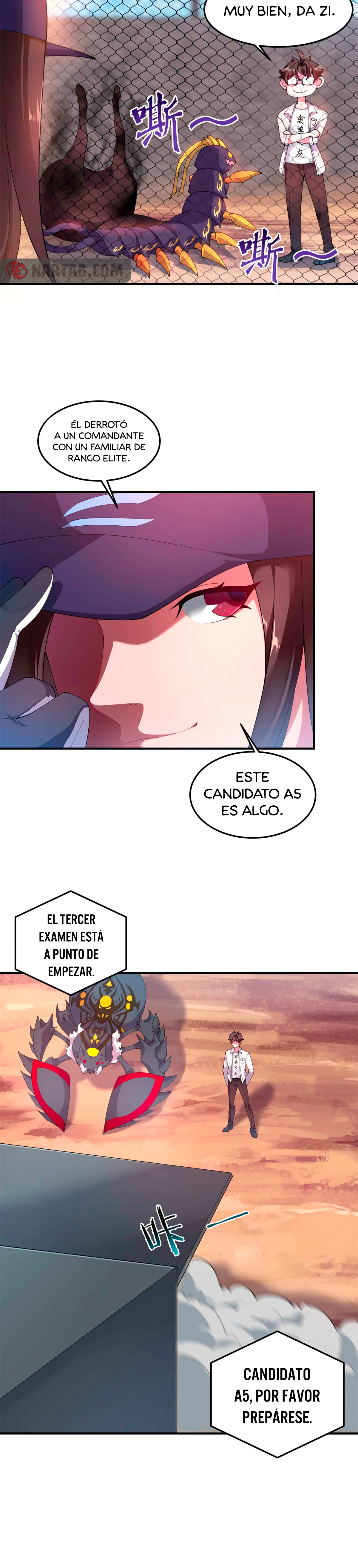 Entrenador de monstruos capítulo 63 página 8