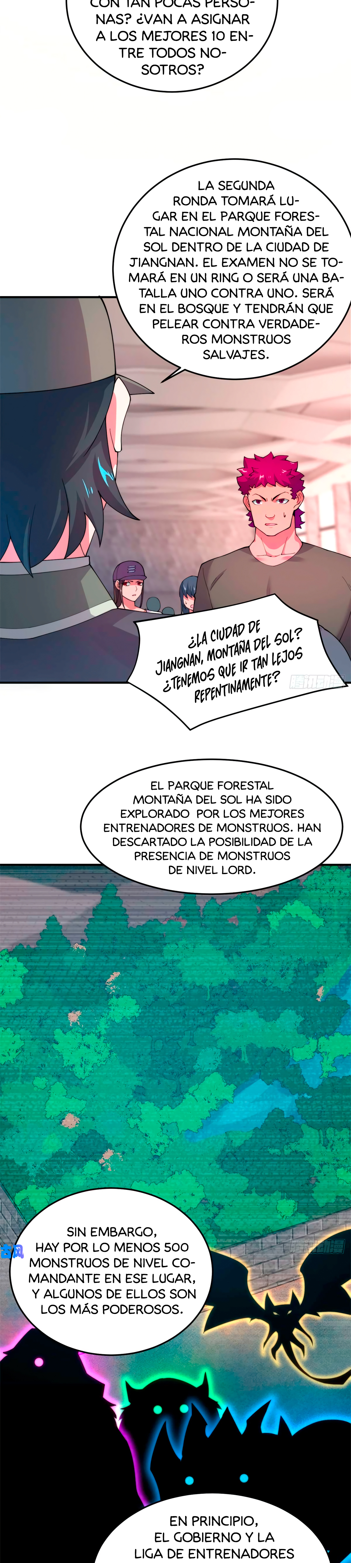 Entrenador de monstruos capítulo 65 página 12