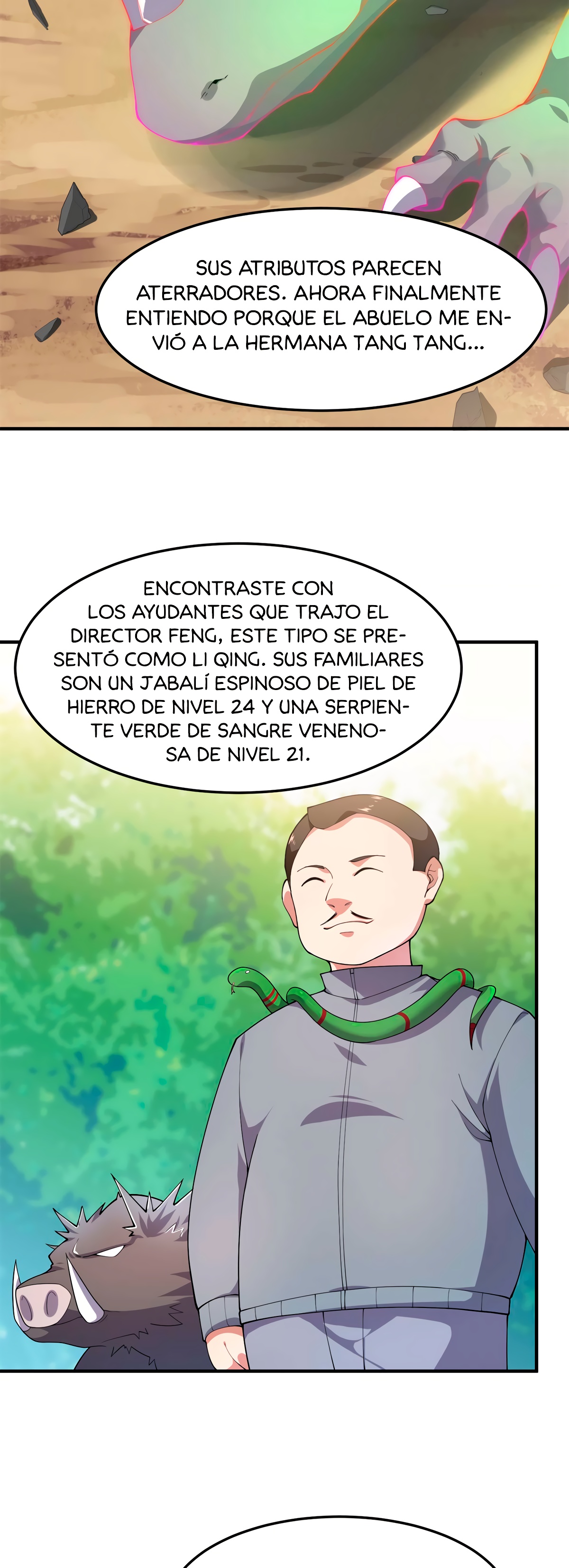 Entrenador de monstruos capítulo 73 página 5