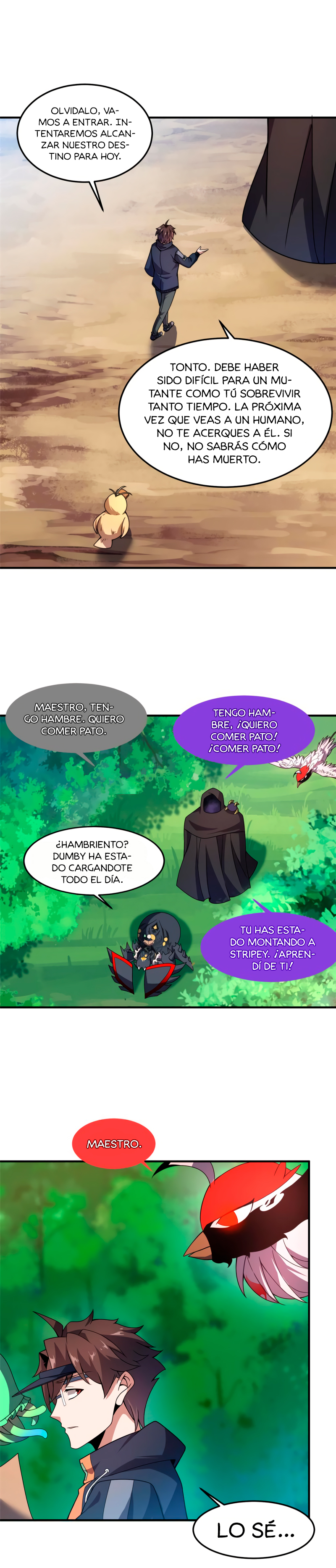 Entrenador de monstruos capítulo 87 página 18