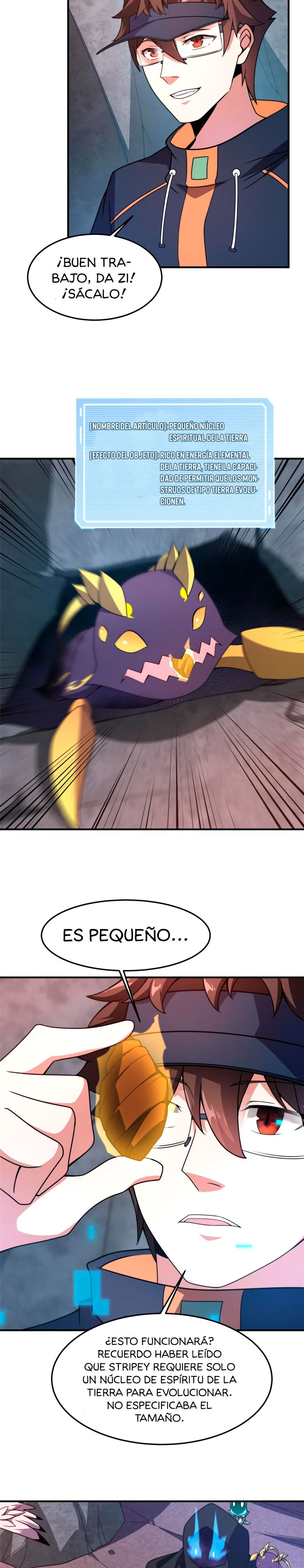 Entrenador de monstruos capítulo 88 página 9