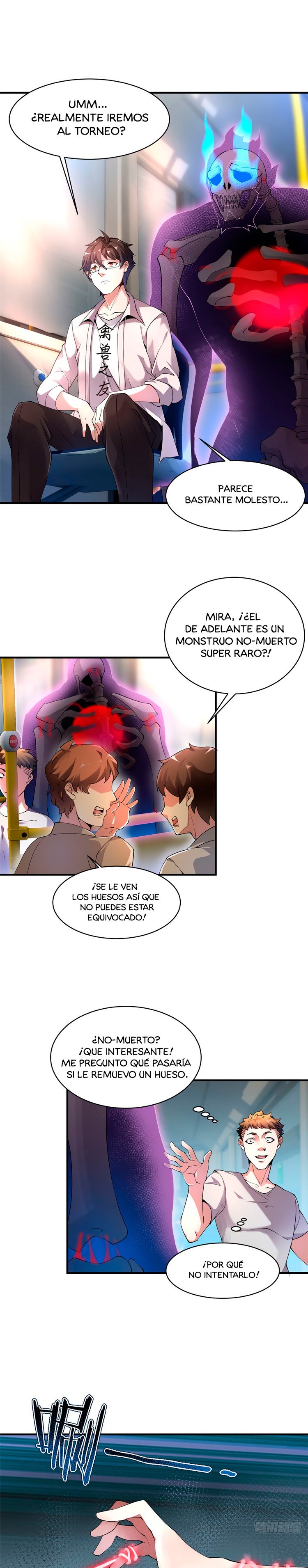 Entrenador de monstruos capítulo 9 página 8