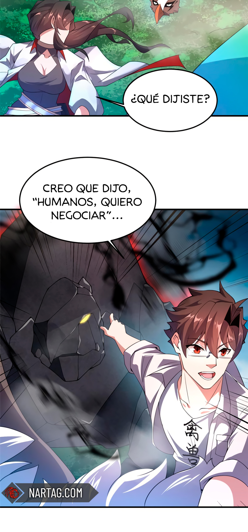 Entrenador de monstruos capítulo 94 página 35