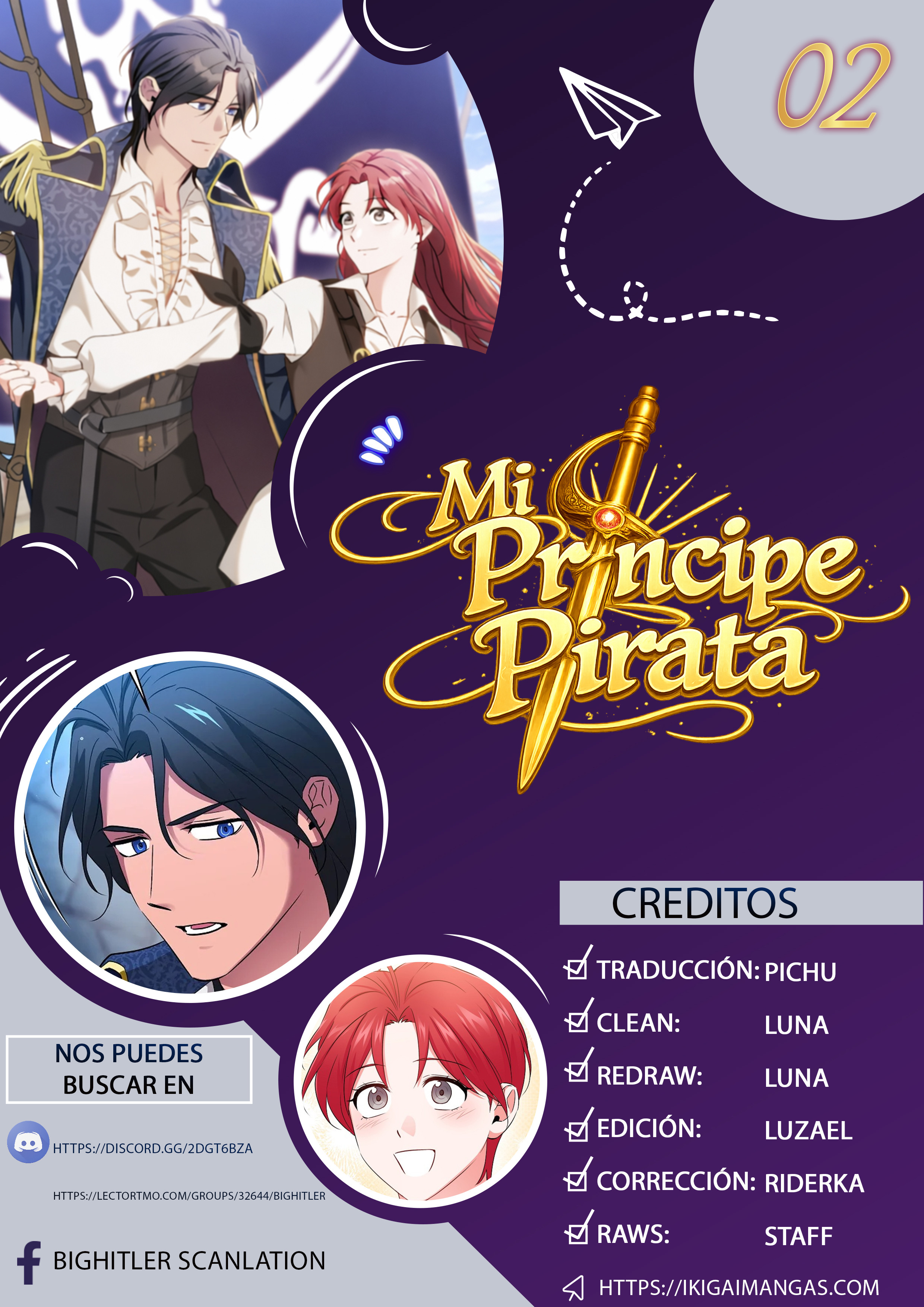 Mi Príncipe Pirata capítulo 2 página 1
