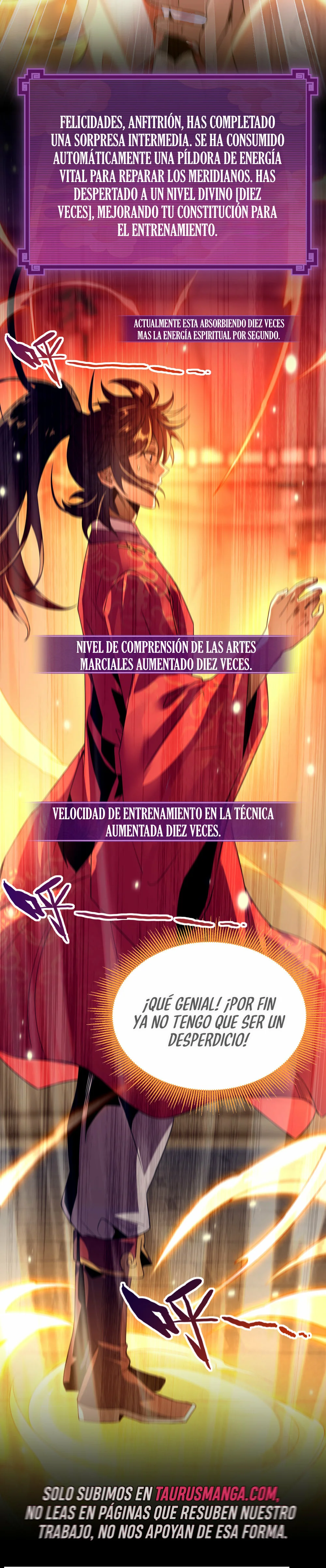 Me vuelvo invencible al sorprender a otros capítulo 1 página 22