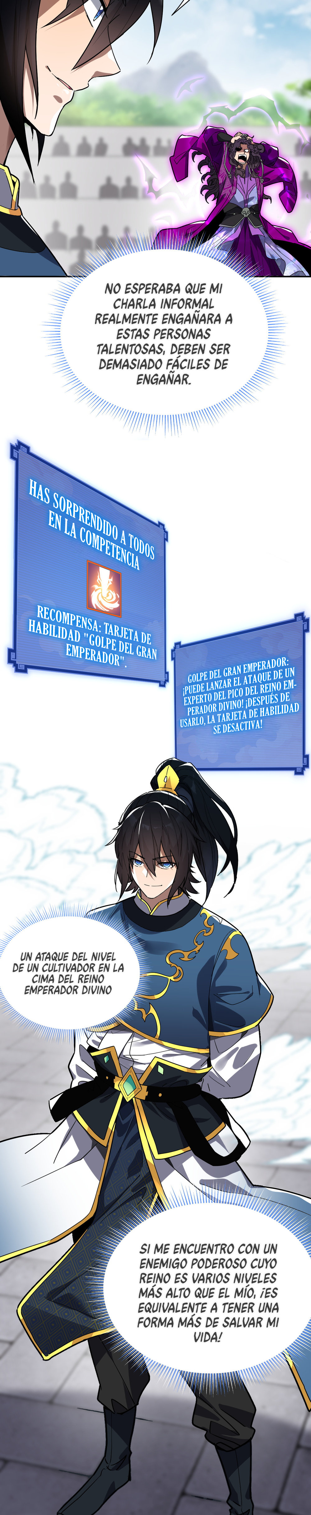 Me vuelvo invencible al sorprender a otros capítulo 10 página 17