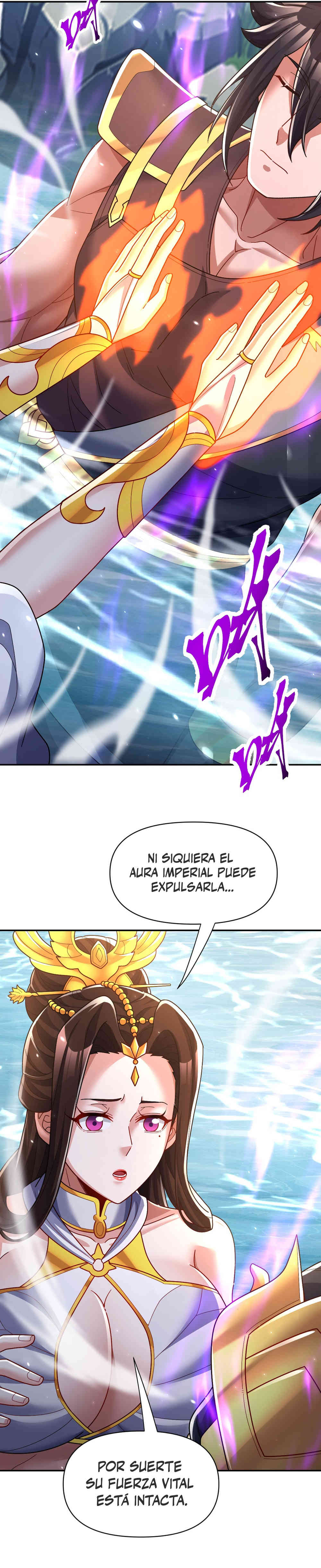 Me vuelvo invencible al sorprender a otros capítulo 103 página 10
