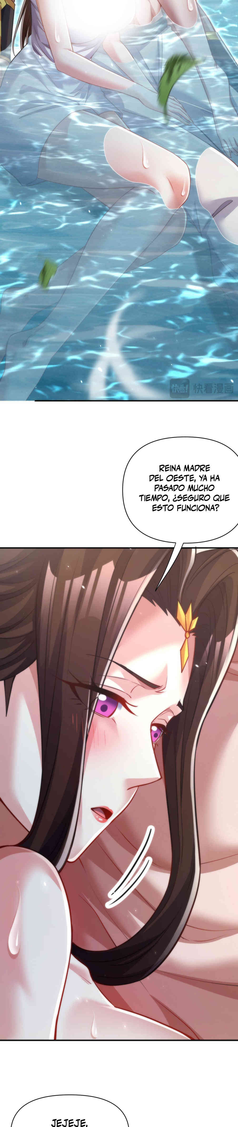 Me vuelvo invencible al sorprender a otros capítulo 104 página 8