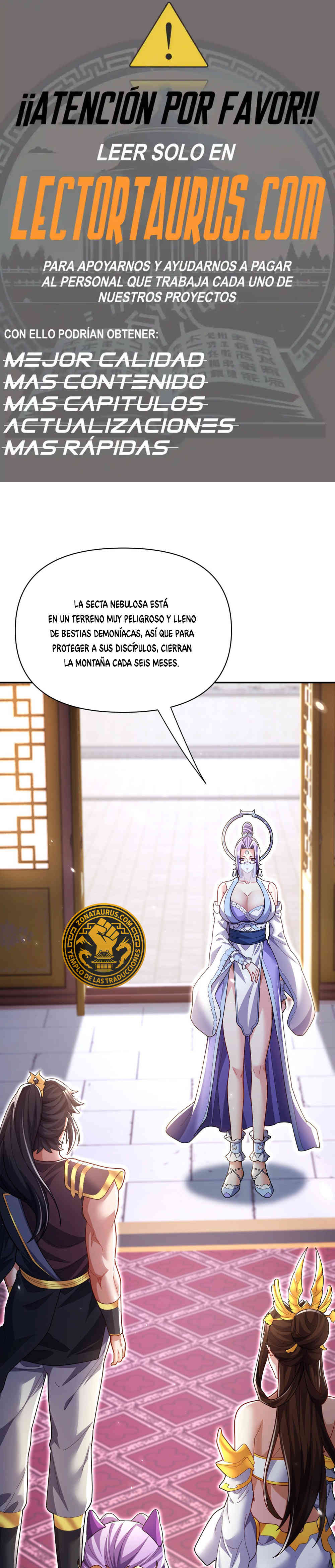 Me vuelvo invencible al sorprender a otros capítulo 105 página 1