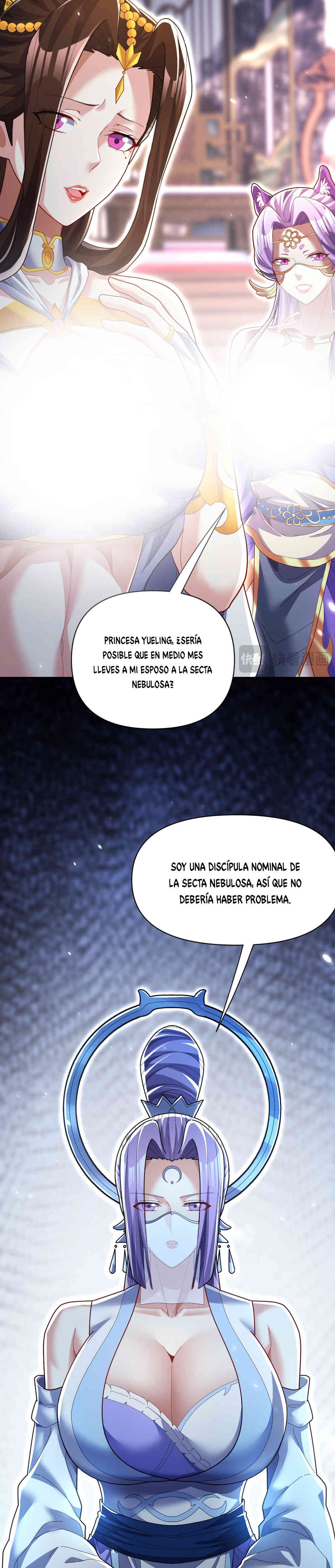 Me vuelvo invencible al sorprender a otros capítulo 105 página 3