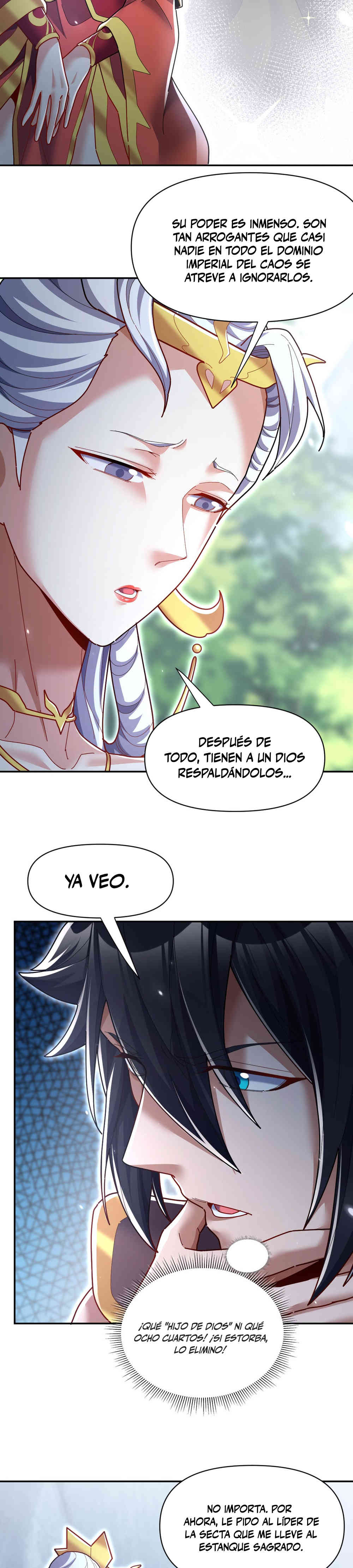 Me vuelvo invencible al sorprender a otros capítulo 109 página 3