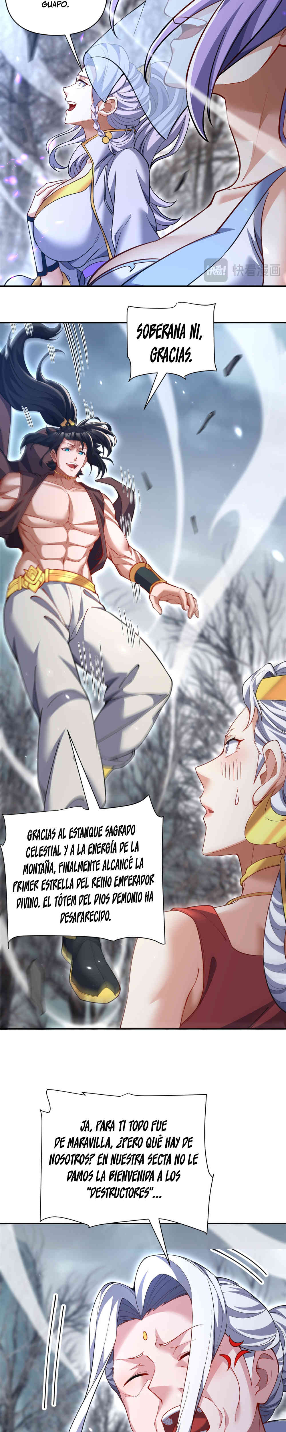 Me vuelvo invencible al sorprender a otros capítulo 110 página 13