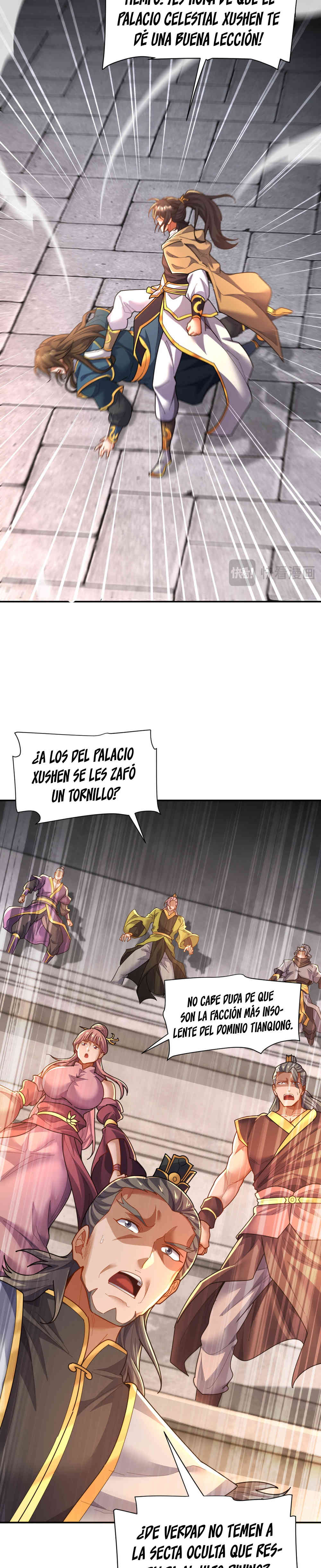 Me vuelvo invencible al sorprender a otros capítulo 115 página 3