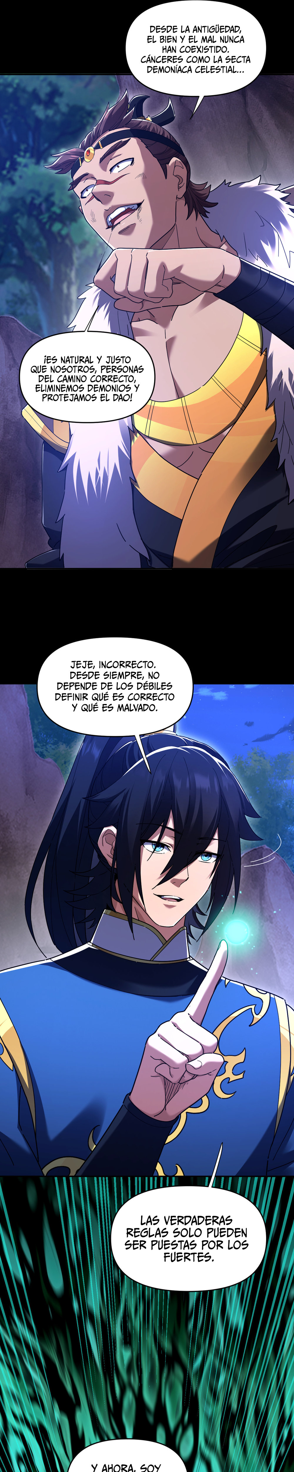 Me vuelvo invencible al sorprender a otros capítulo 24 página 14