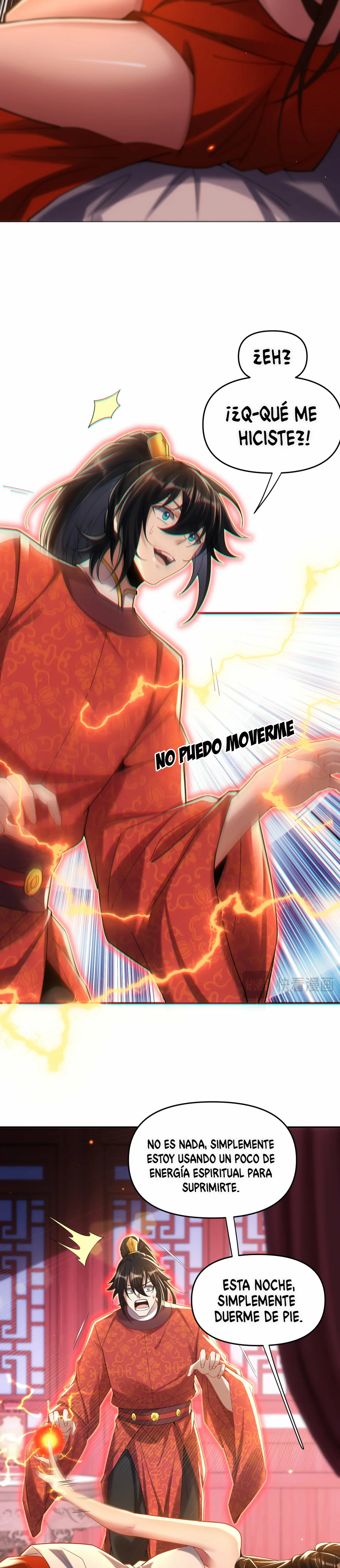 Me vuelvo invencible al sorprender a otros capítulo 3 página 35