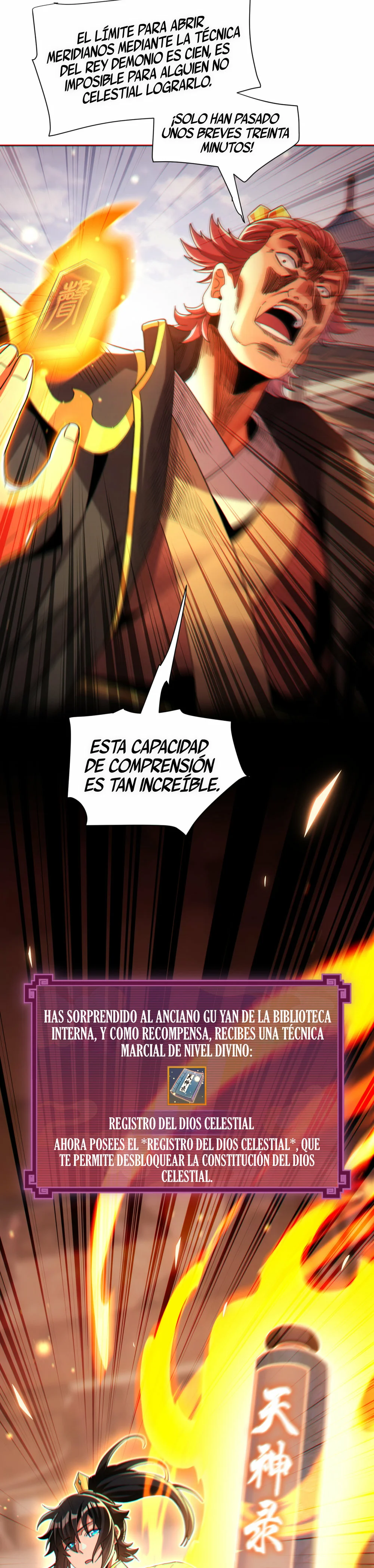 Me vuelvo invencible al sorprender a otros capítulo 4 página 32