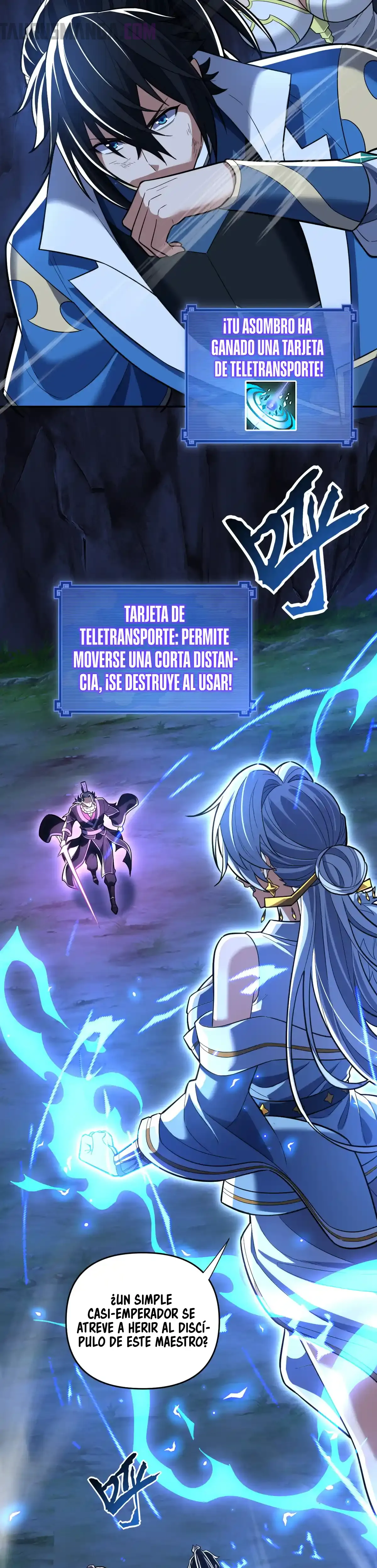 Me vuelvo invencible al sorprender a otros capítulo 40 página 9