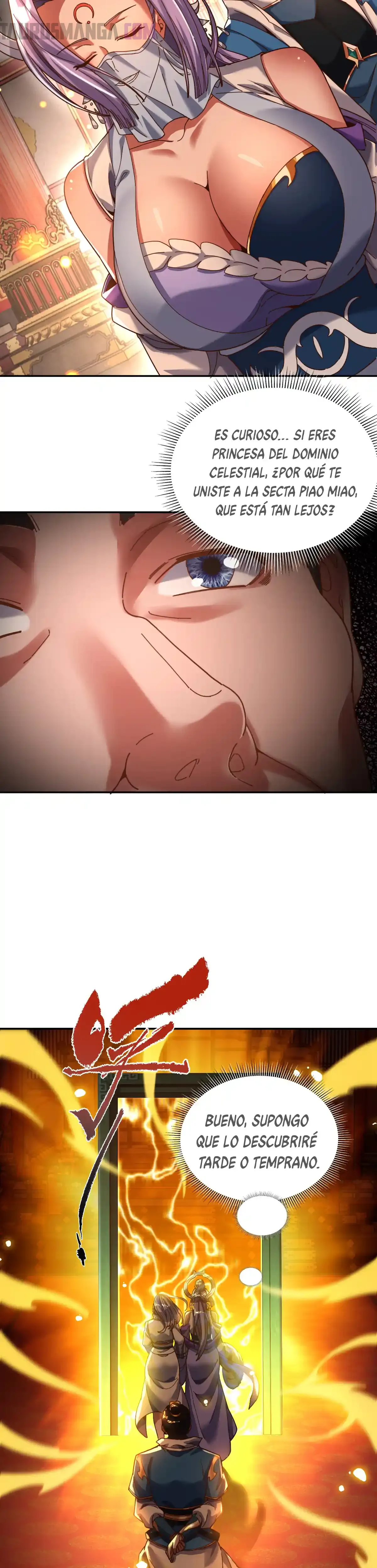 Me vuelvo invencible al sorprender a otros capítulo 53 página 9