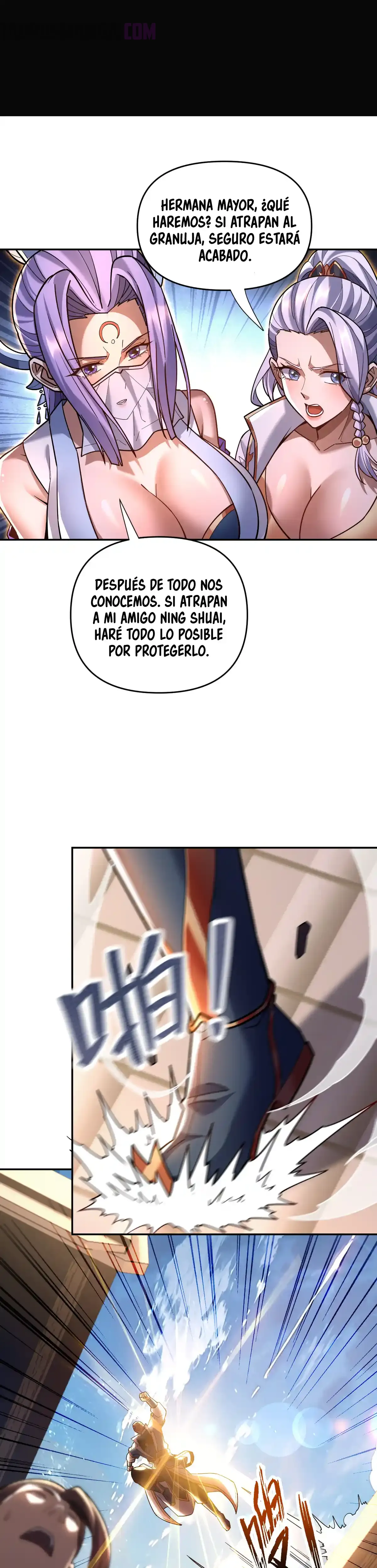 Me vuelvo invencible al sorprender a otros capítulo 56 página 12
