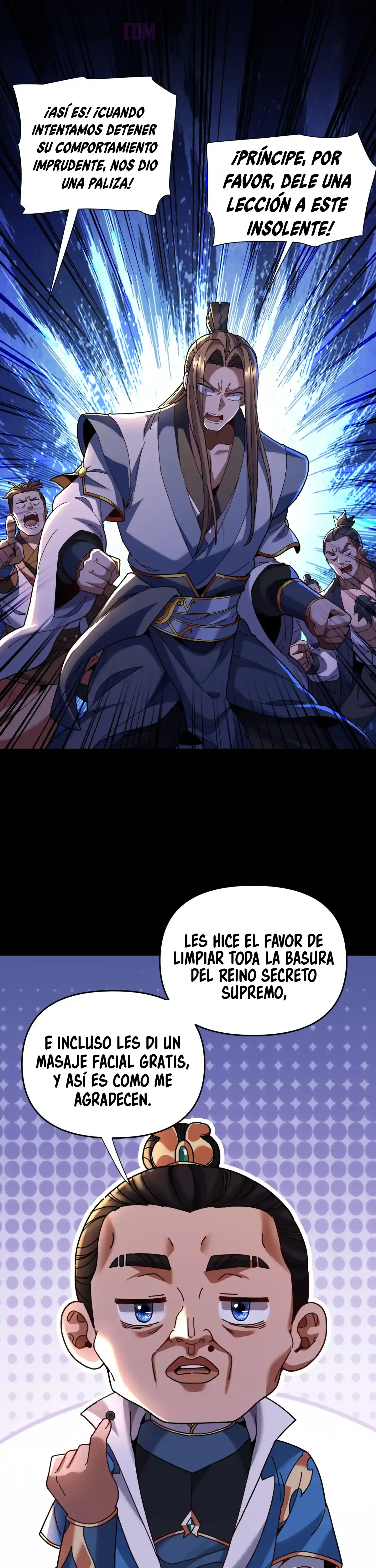 Me vuelvo invencible al sorprender a otros capítulo 56 página 8