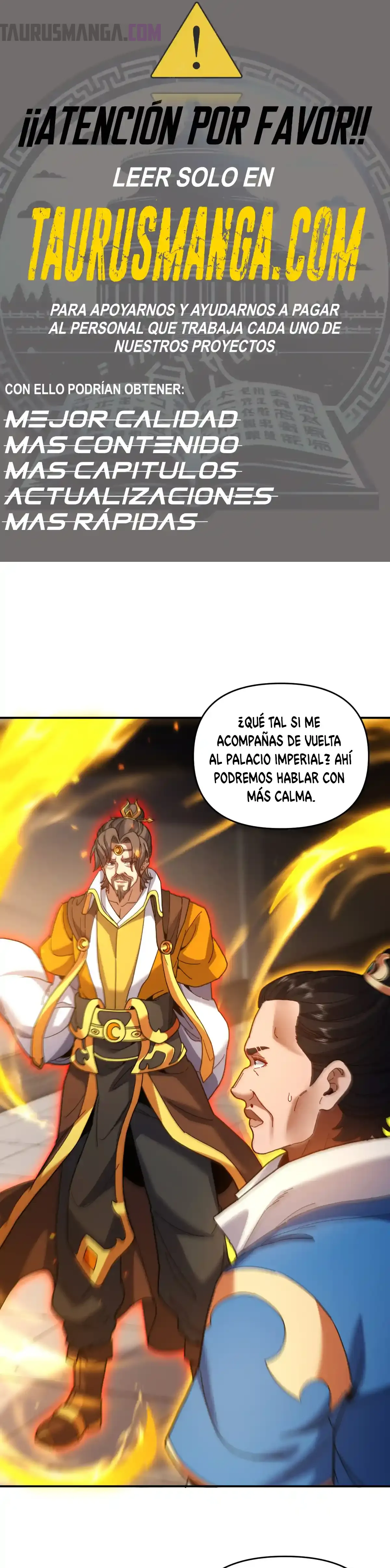 Me vuelvo invencible al sorprender a otros capítulo 57 página 1