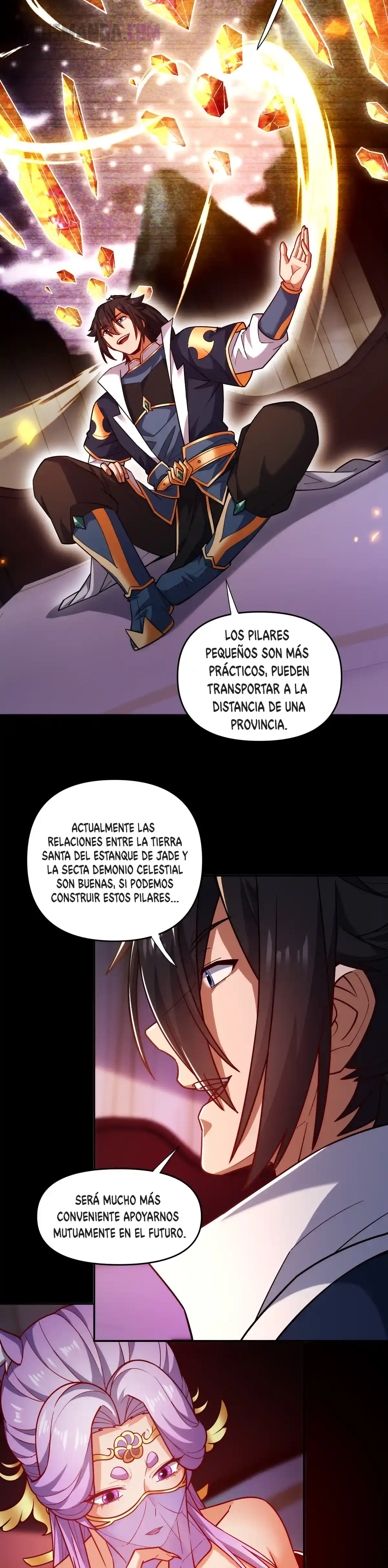 Me vuelvo invencible al sorprender a otros capítulo 59 página 8