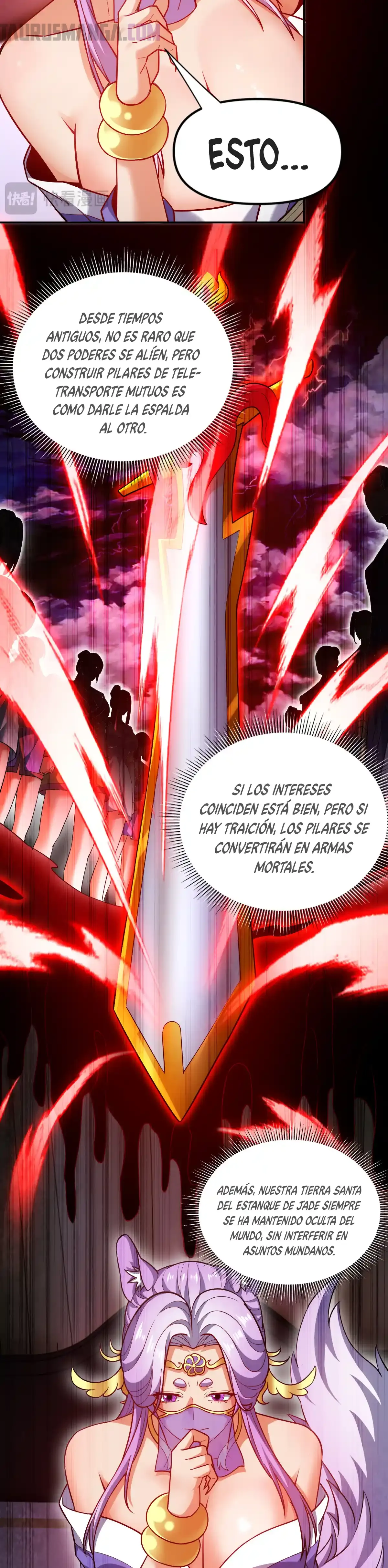 Me vuelvo invencible al sorprender a otros capítulo 59 página 9