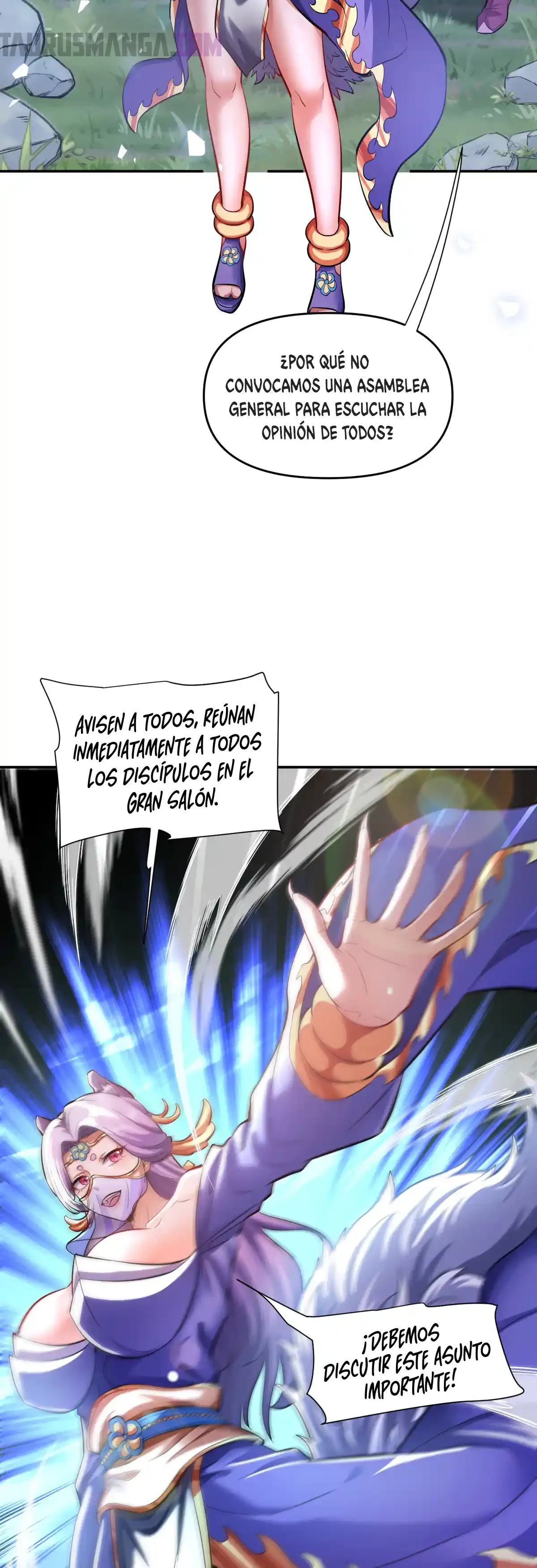 Me vuelvo invencible al sorprender a otros capítulo 61 página 32