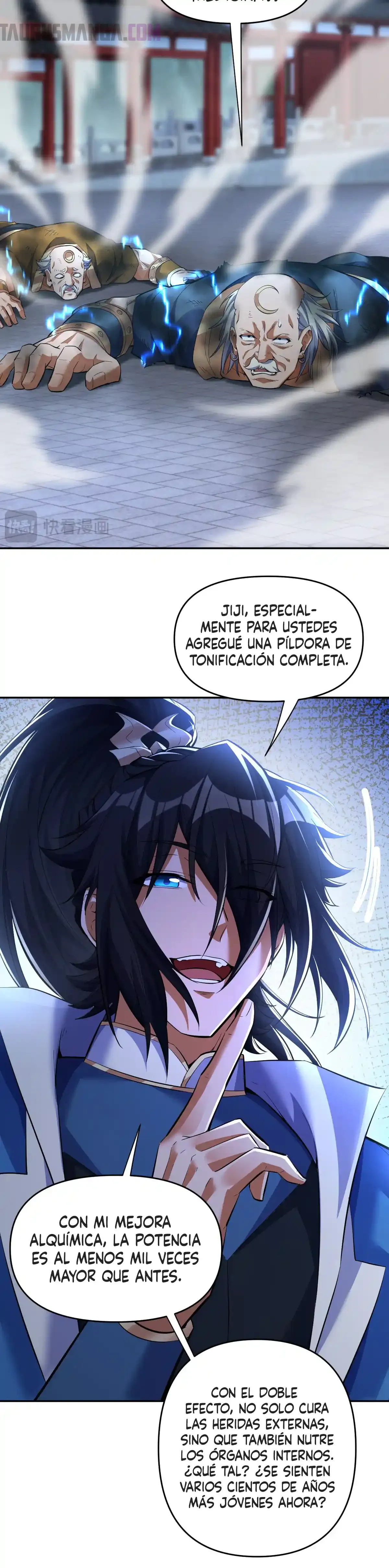 Me vuelvo invencible al sorprender a otros capítulo 65 página 20