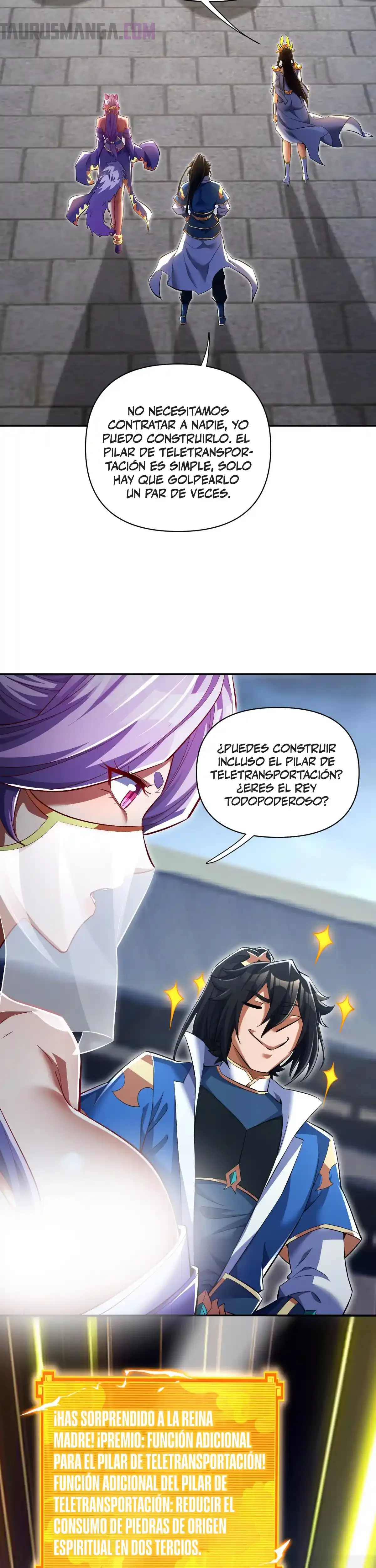 Me vuelvo invencible al sorprender a otros capítulo 69 página 28