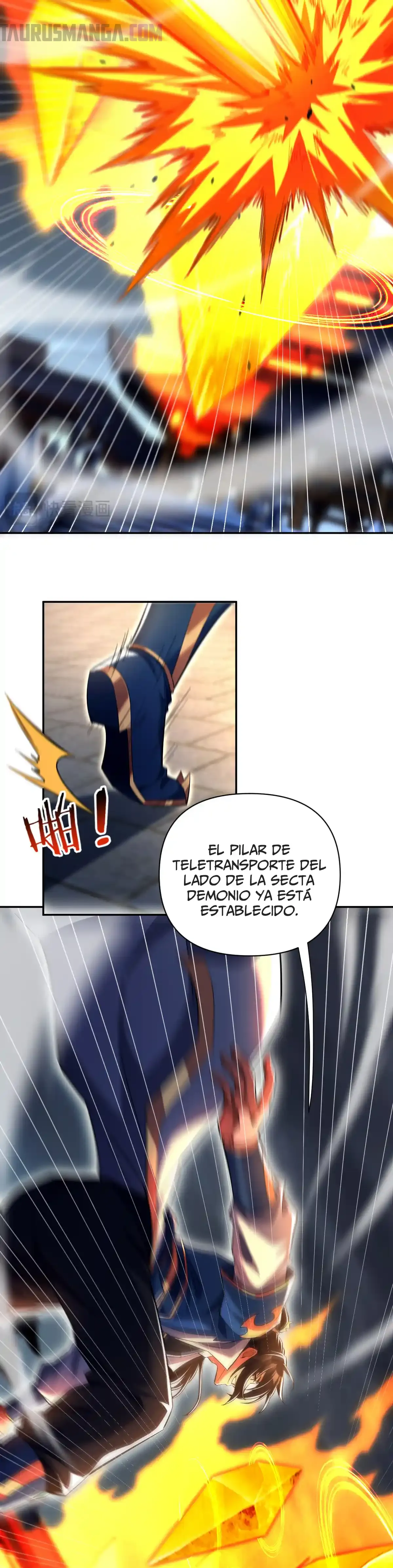 Me vuelvo invencible al sorprender a otros capítulo 70 página 9