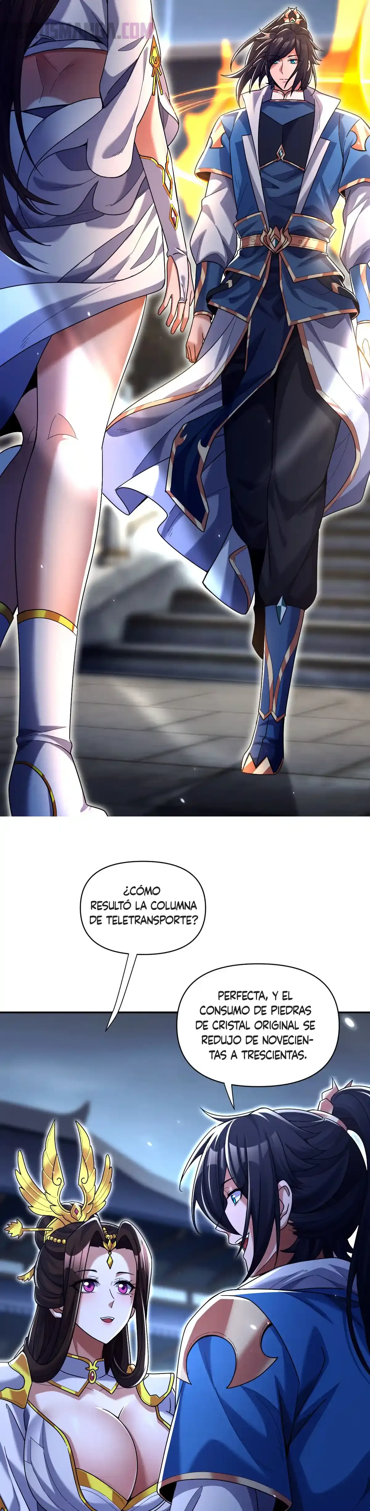 Me vuelvo invencible al sorprender a otros capítulo 72 página 21