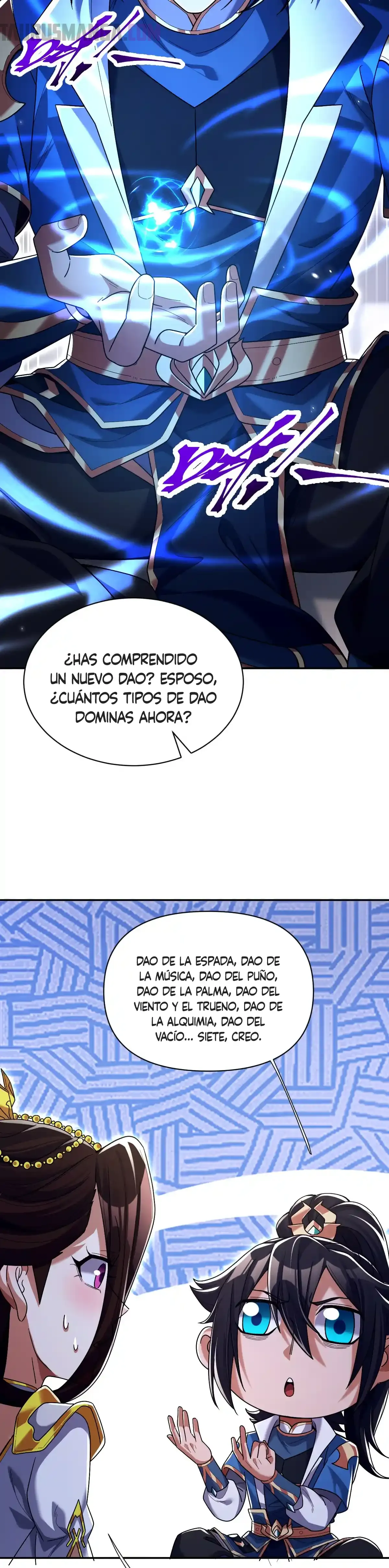 Me vuelvo invencible al sorprender a otros capítulo 73 página 8
