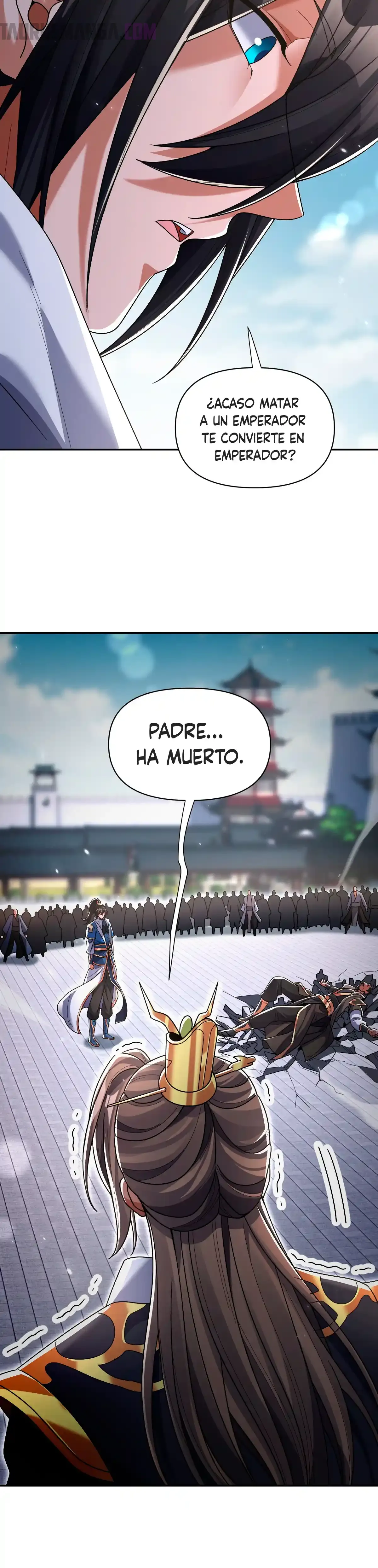 Me vuelvo invencible al sorprender a otros capítulo 76 página 6