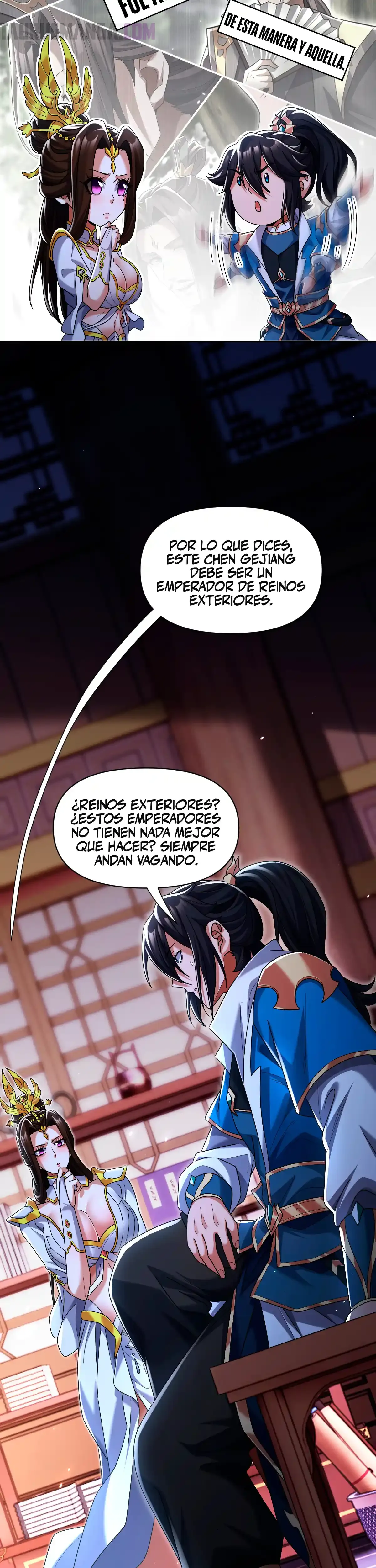 Me vuelvo invencible al sorprender a otros capítulo 77 página 17