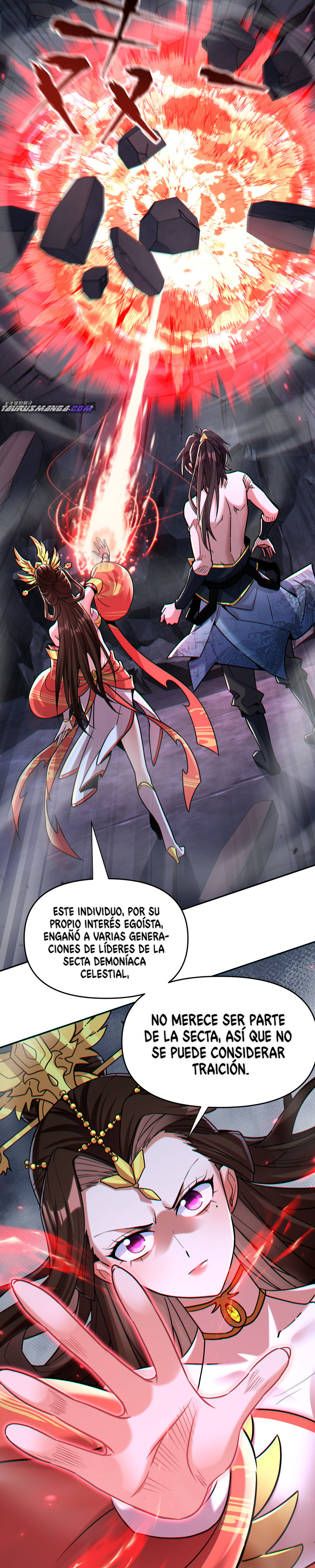 Me vuelvo invencible al sorprender a otros capítulo 8 página 10