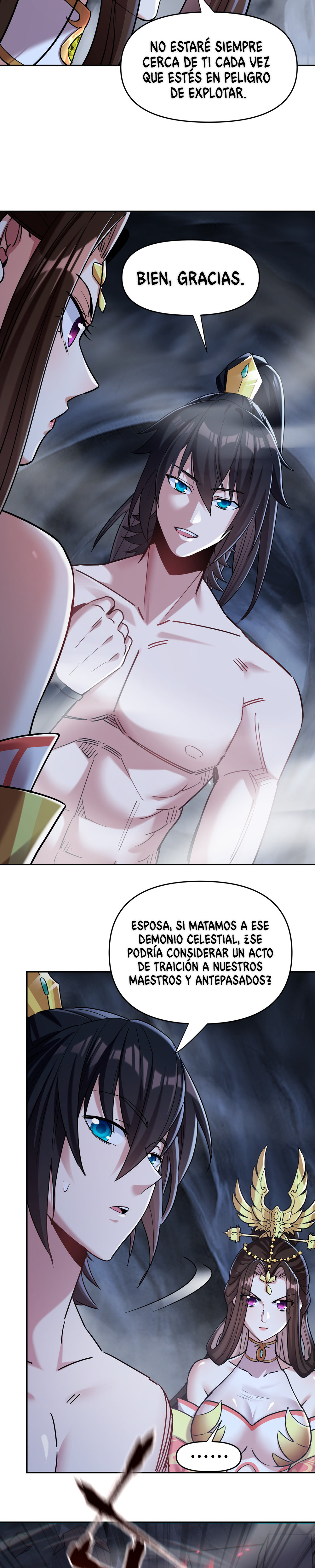Me vuelvo invencible al sorprender a otros capítulo 8 página 9